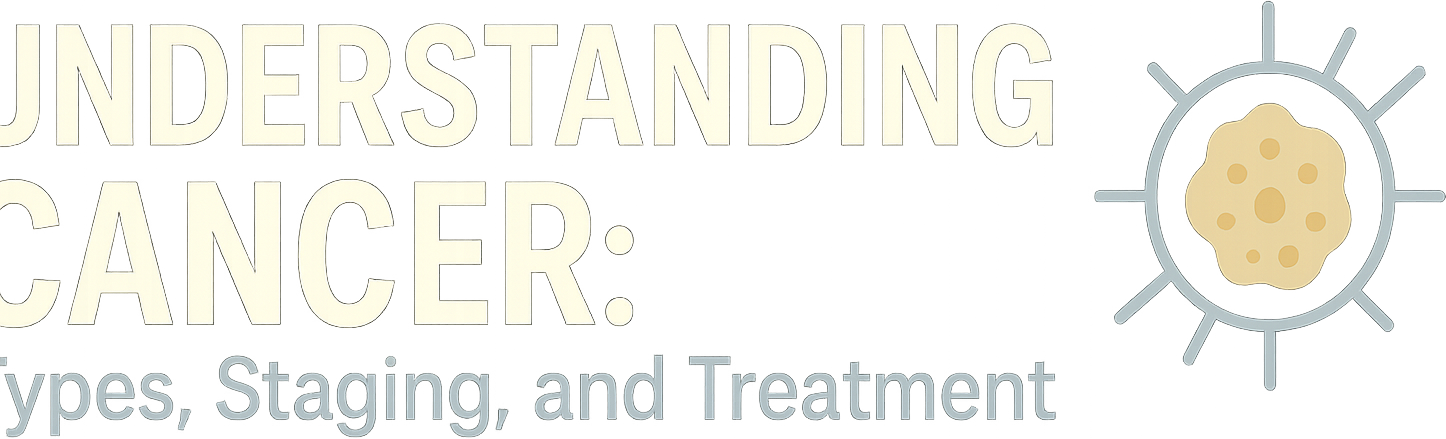Understanding Cancer: Types, Staging, and Treatment logo