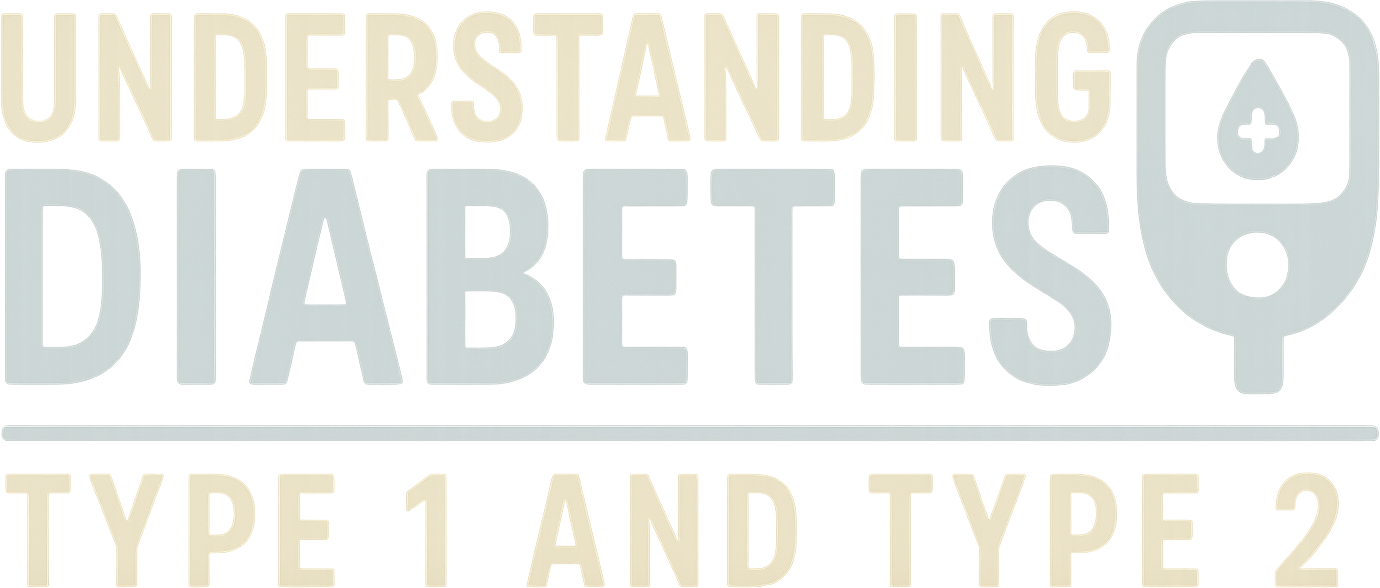 Understanding Diabetes: Type 1 and Type 2 logo